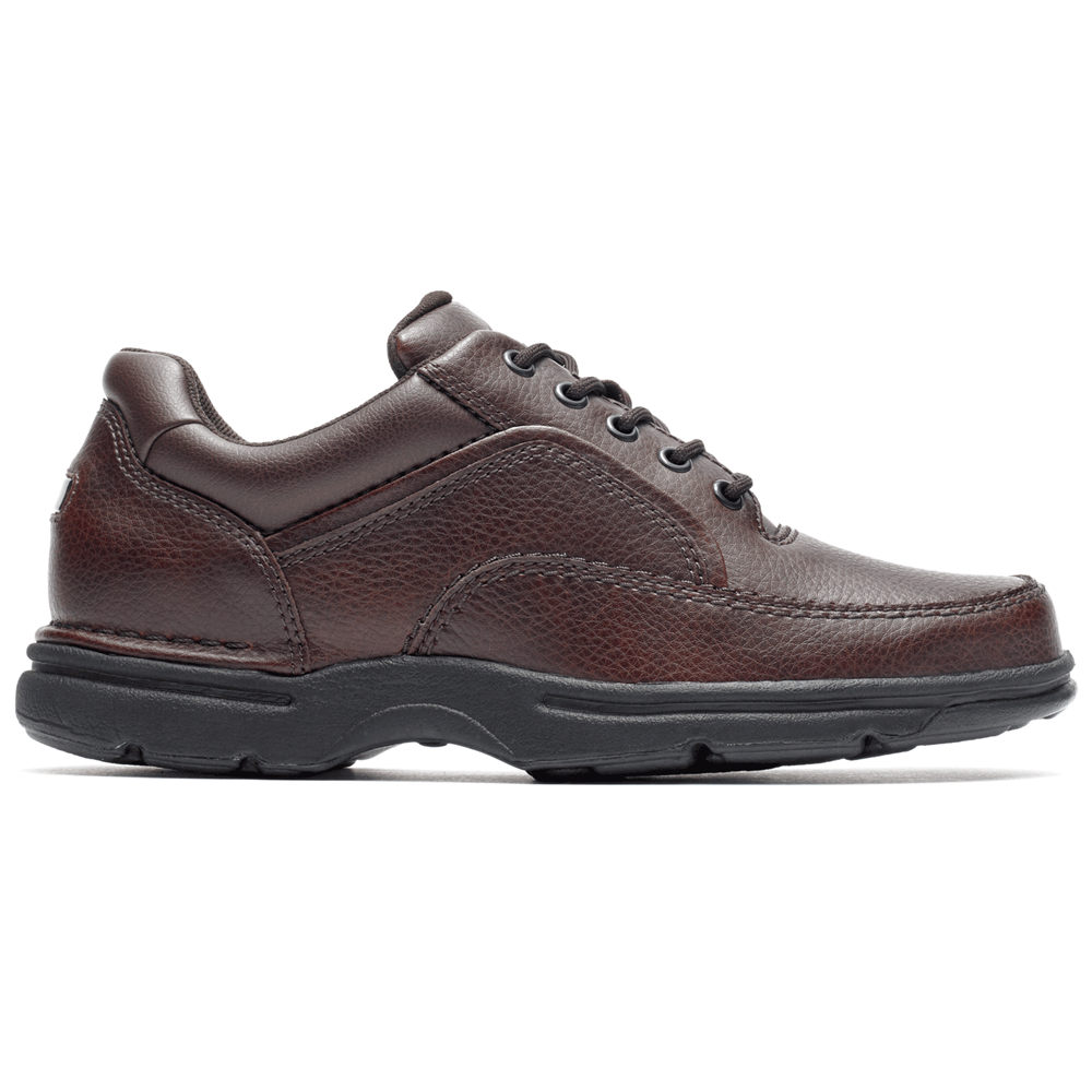 Rockport Mens Ridgefield Eureka - Sneakers Brown - GZU537290